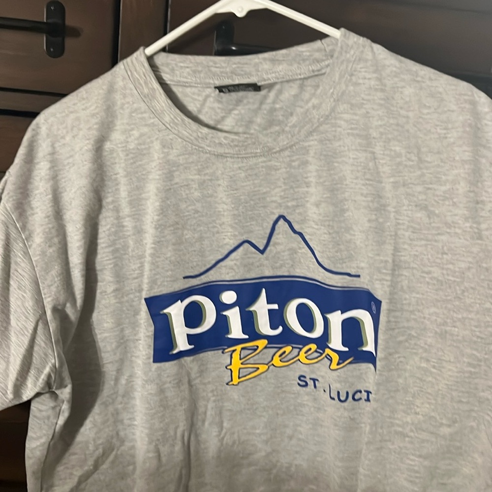 Piton Beer St Lucia. Size XL.